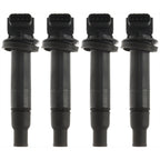 Set of 4 Ignition Coils for Toyota Prius C Yaris Scion xA xB Echo