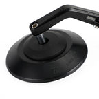 Set of 2 Custom Handlebar Mirrors for Motorcycle (4" Round, 7/8" Adaptors)