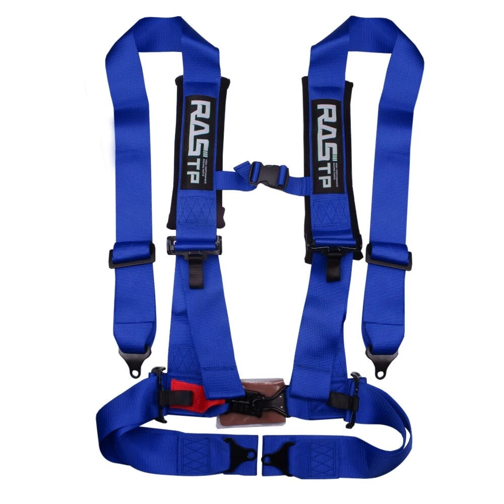 Set of 2 Racing Seat Belt Harness 4 Point Quick Release for ATV UTV