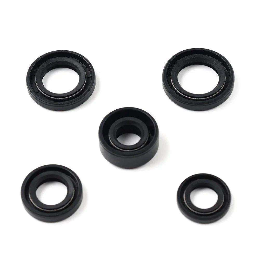 5Pcs Engine Oil Seal Kit for Honda TRX70 TRX90 ATC70 C70 CL70 CRF50 Z50
