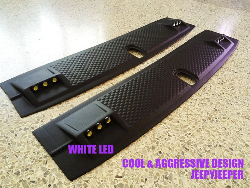 LED Front Roof Cover Spoiler Trim for Ford Ranger T6 PX1 PX2 (2012-2018)