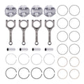Set of 4 Connecting Rod and Piston Kit for Hyundai Kia Accent Rio (2012–2016)