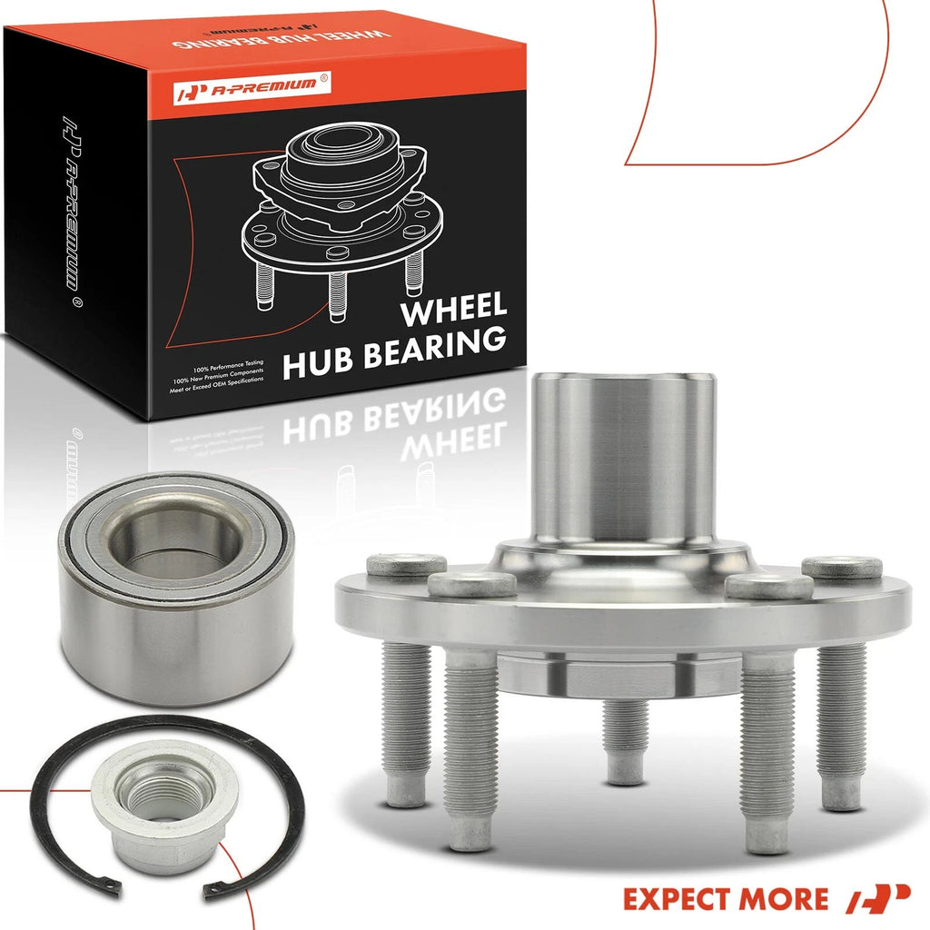 Front Wheel Hub & Bearing Assembly for Ford Edge Lincoln MKX (2007–2010)