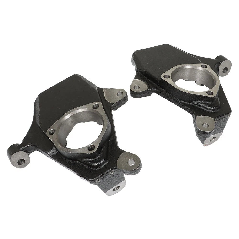 Set of 2 Drop Lowering Spindles for Chevy Silverado GMC Sierra 1500 (2007–2016)