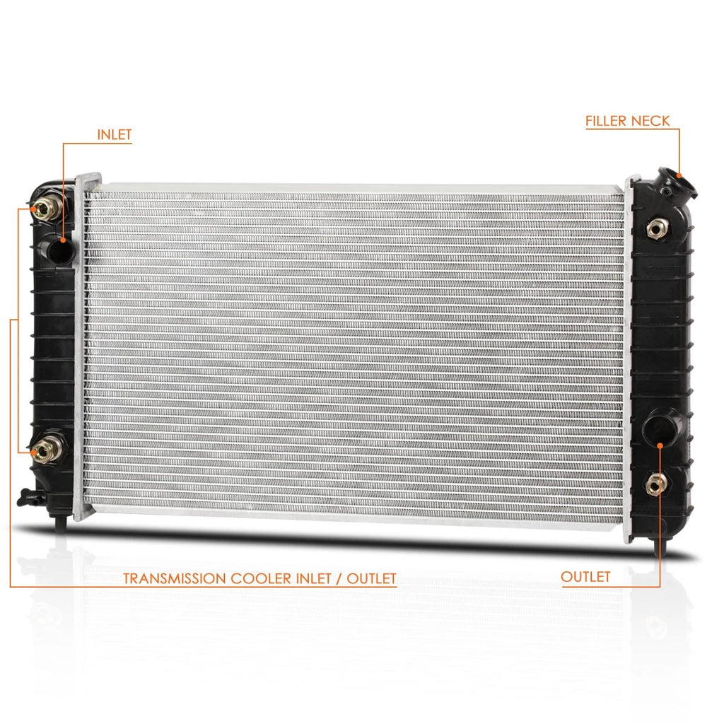 Aluminum Core Cooling Radiator for Genesis Coupe 3.8 (2010–2014)