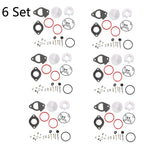Set of 6 Carburetor Repair Kits for B&S 796184 Lawn Mower