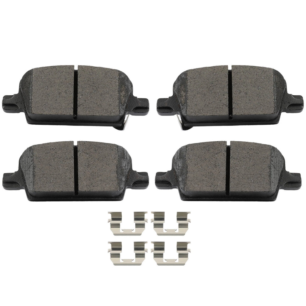 Set of Rear Ceramic Brake Pads for Chevrolet Malibu (2016–2022)