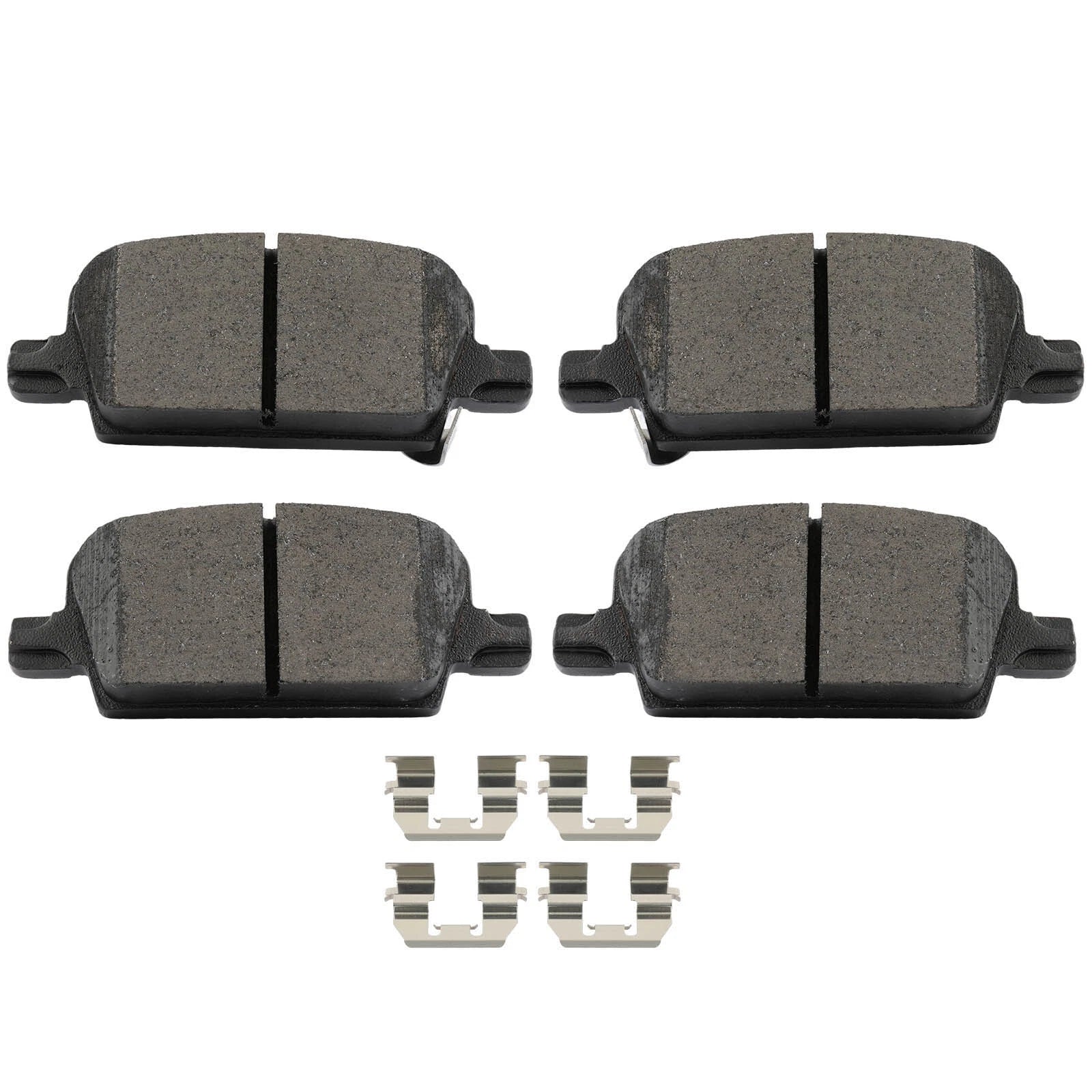 Set of Rear Ceramic Brake Pads for Chevrolet Malibu (2016–2022)