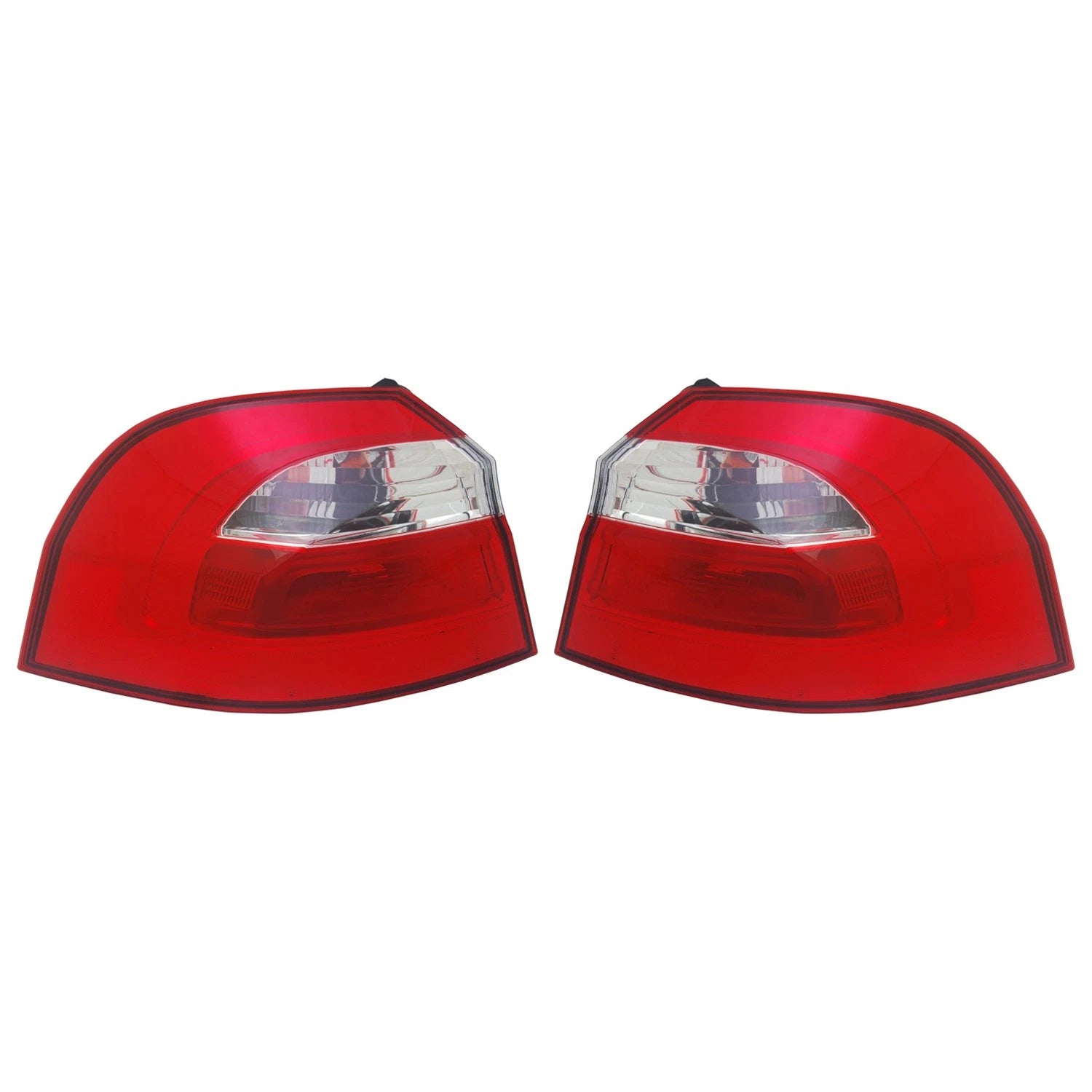 Set of 2 TYC Outer Tail Light Lamp Assemblies for Kia Rio (2012–2017)