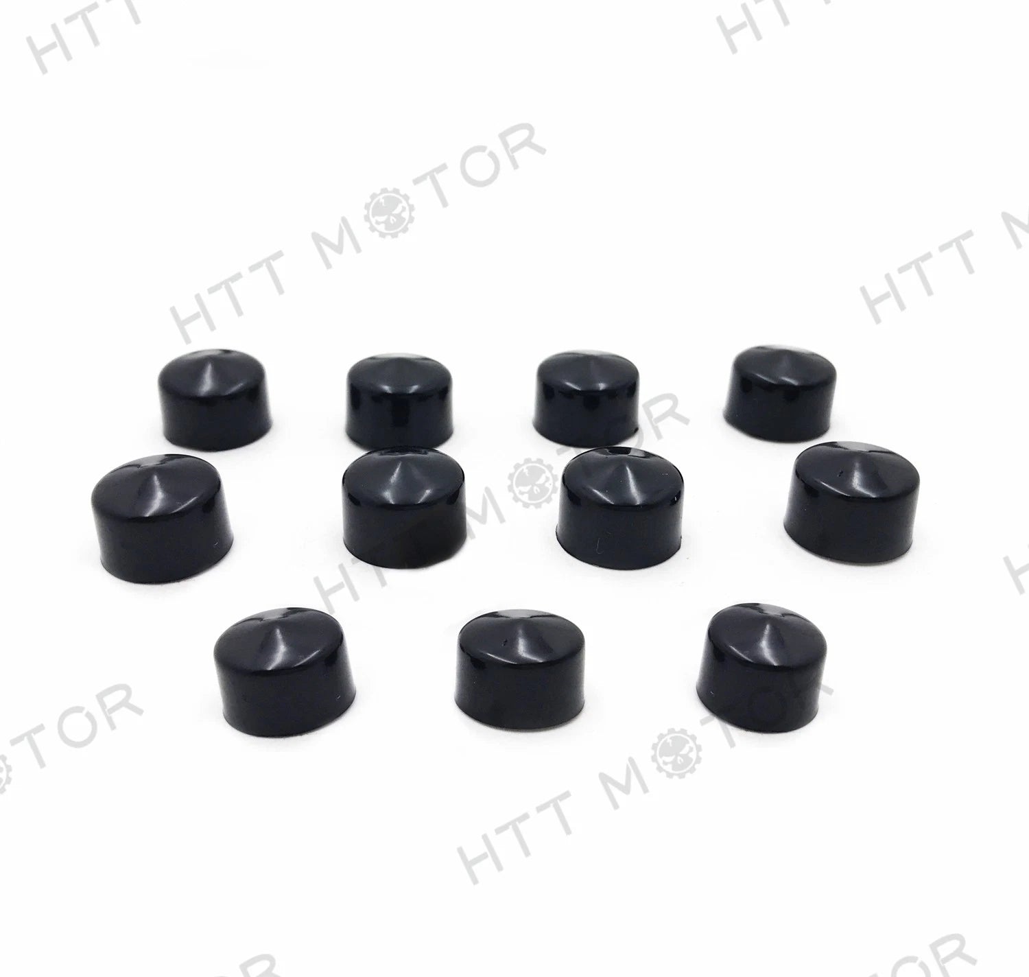 11 Piece Black Cap Dress Kit for Harley Touring Models (1999–2006)