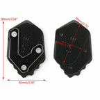 Kickstand Sidestand Plate Extension Pad for BMW R1200GS LC (2013–2015) Black T9
