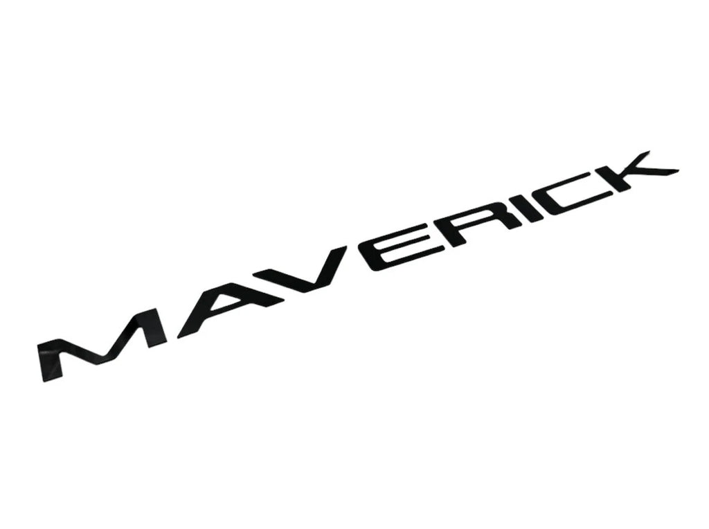 Tailgate Letters Inserts Black ABS Heavy Duty for 2022-2025 Ford Maverick