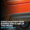 Bumper Trim for Mercedes Benz C230, C240 (2001–2007) Front Right Side