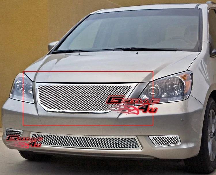 Stainless Mesh Grille Insert for Honda Odyssey (2008–2010)