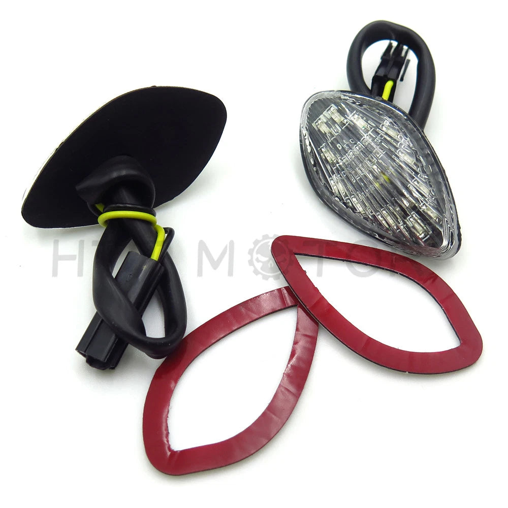 Clear LED Flush Mount Turn Signal for Honda CBR 919 600 F3/F4/F4i 600RR 1000RR
