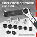 13pcs Serpentine Belt Tool Set for Universal Use (Carbon Steel)
