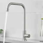 Stainless Steel Kitchen Faucet for Bathroom Sink (Single Lever)