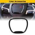 Steering Wheel Center Trim Ring for Charger Challenger (2015–2023) & Durango (2014–2023)