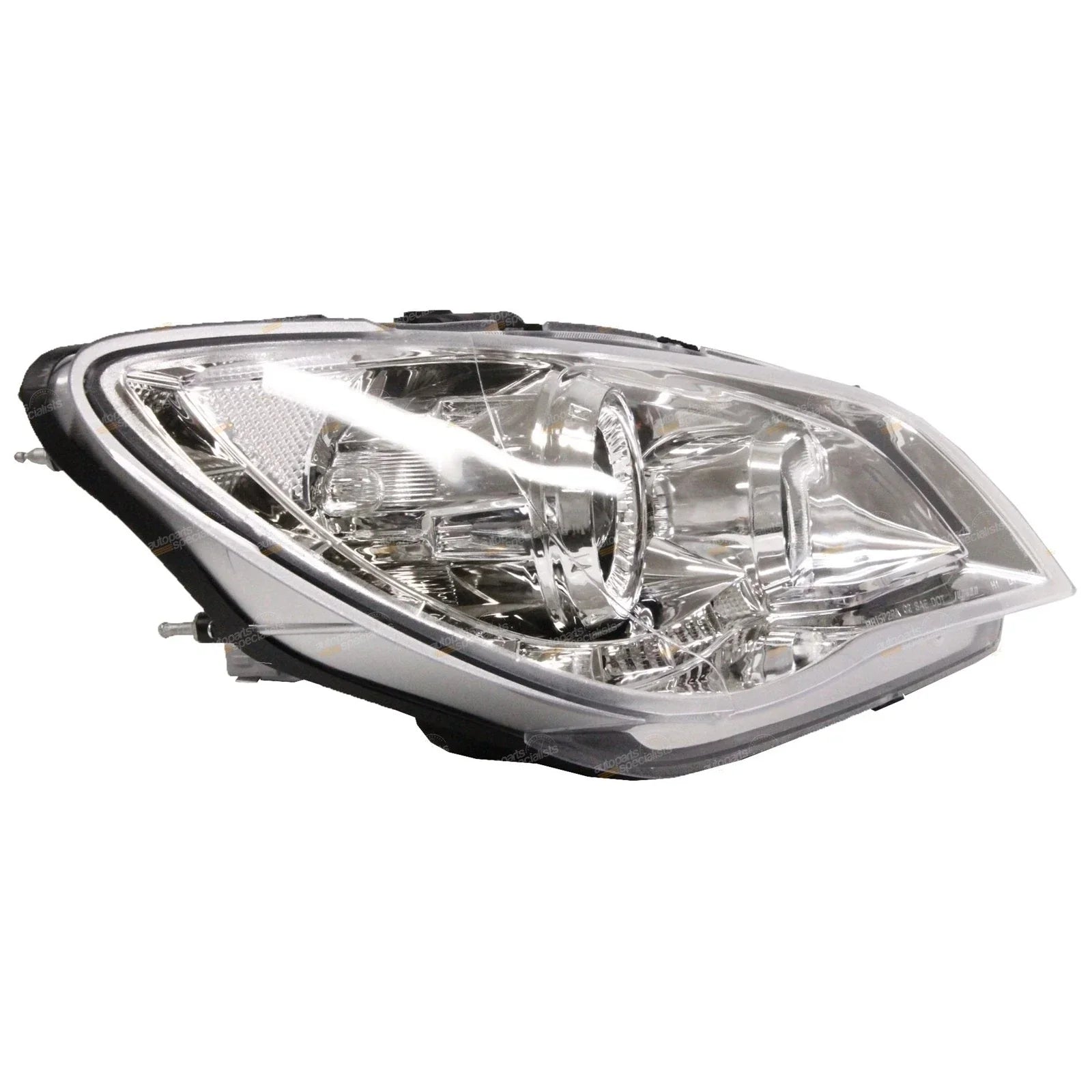 LH+RH Chrome LED Projector Headlights Subaru Impreza (2005 - 2007)
