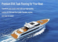 EVA Pads for Glastron 205 GX (2004) - Foam Teak Deck Floor Color #7