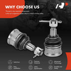 2x Front Lower Side Ball Joints for Honda Odyssey (1999-2004)