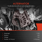 Alternator for Ford Expedition Lincoln Navigator (2003-2004)