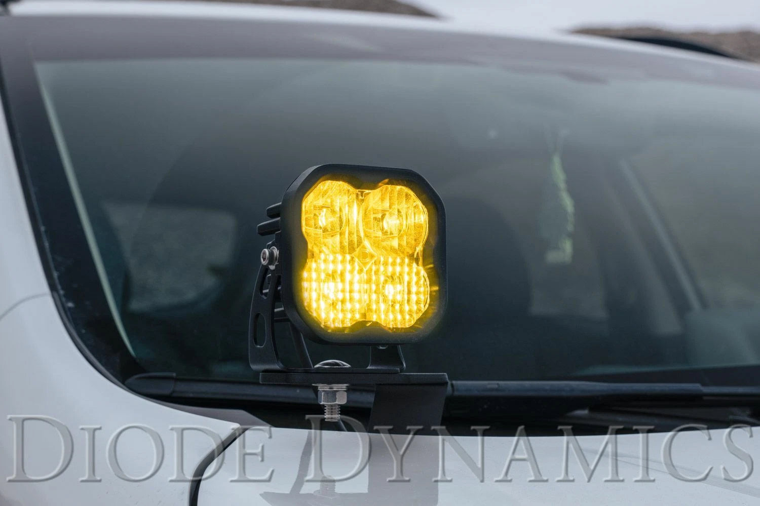 Stage Series SAE DOT Yellow Sport Fog LED Pods with ABL for Ford (2007–2014)