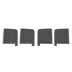 Inner Door Handle Bowl Cover Trim for Toyota Tundra (2014–2021) Carbon Fiber Black