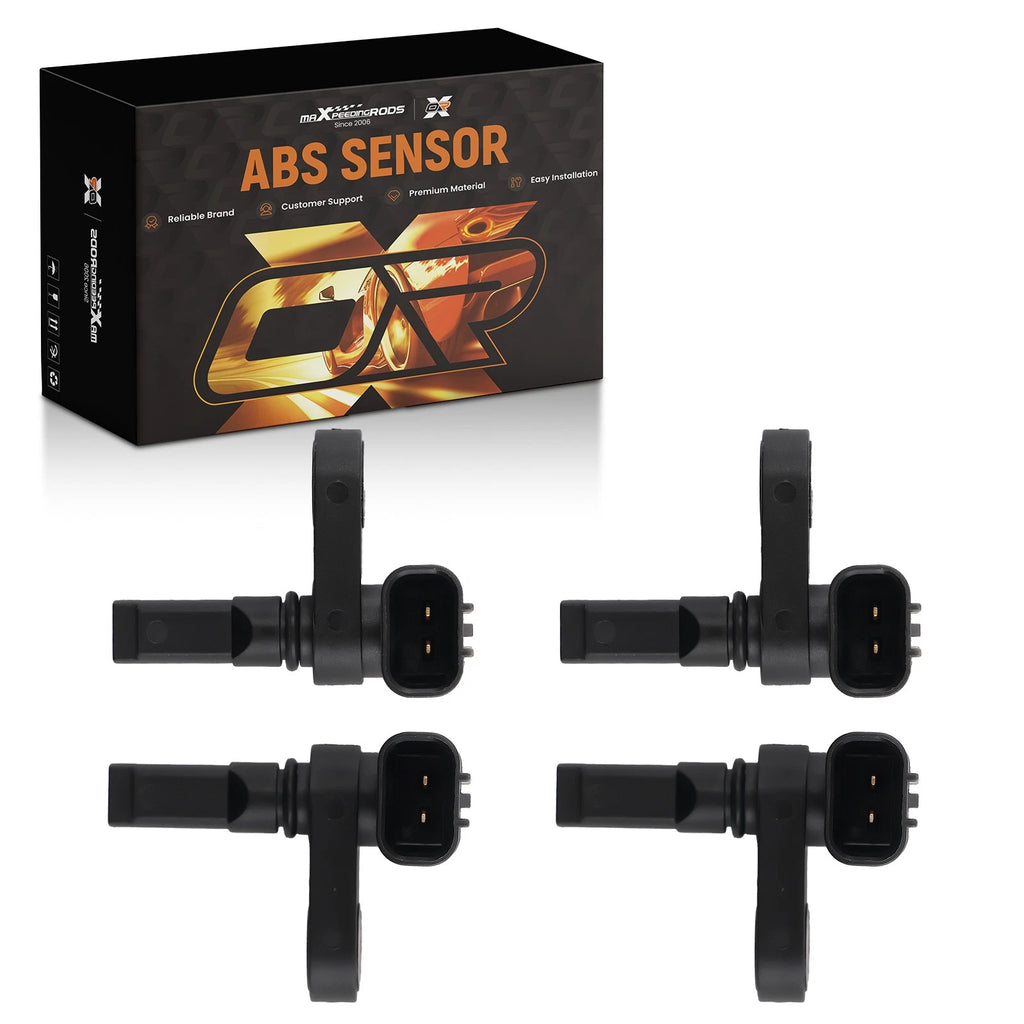 4X ABS Wheel Speed Sensor Front & Rear for Toyota Tacoma 4Runner (2005–2022)