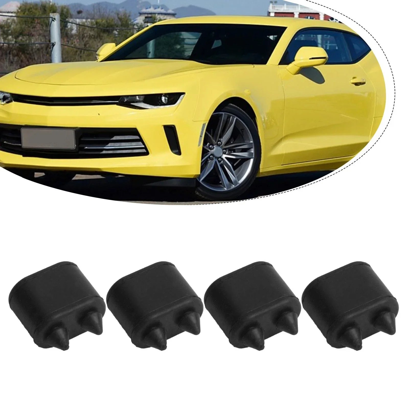 Door Bumper Set Rubber 4 pcs for NOVA, FIREBIRD, CAMARO