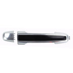 Exterior Door Handle Replacement Black Chrome Rear Left for Toyota Corolla (2014–2018)