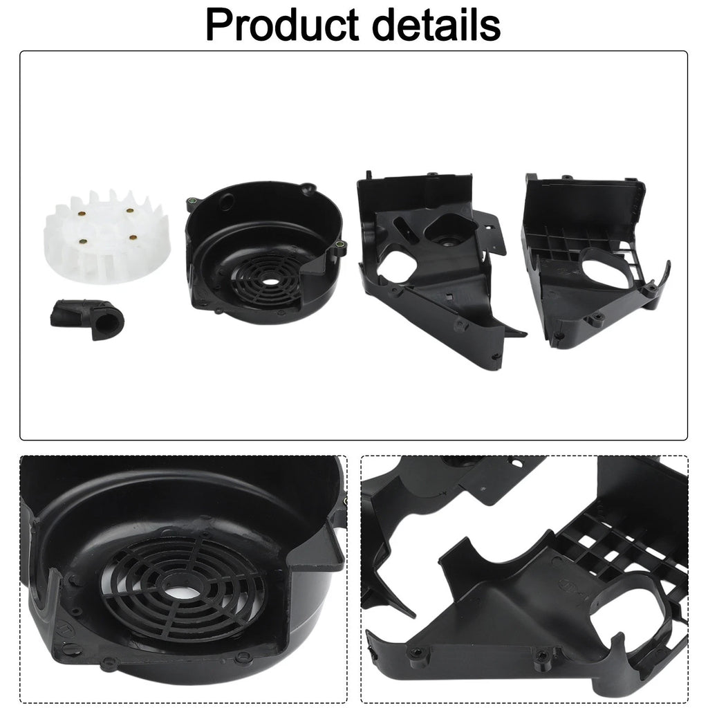Air Shroud Assembly with Fan for GY6 150cc Scooter (2000–2023)