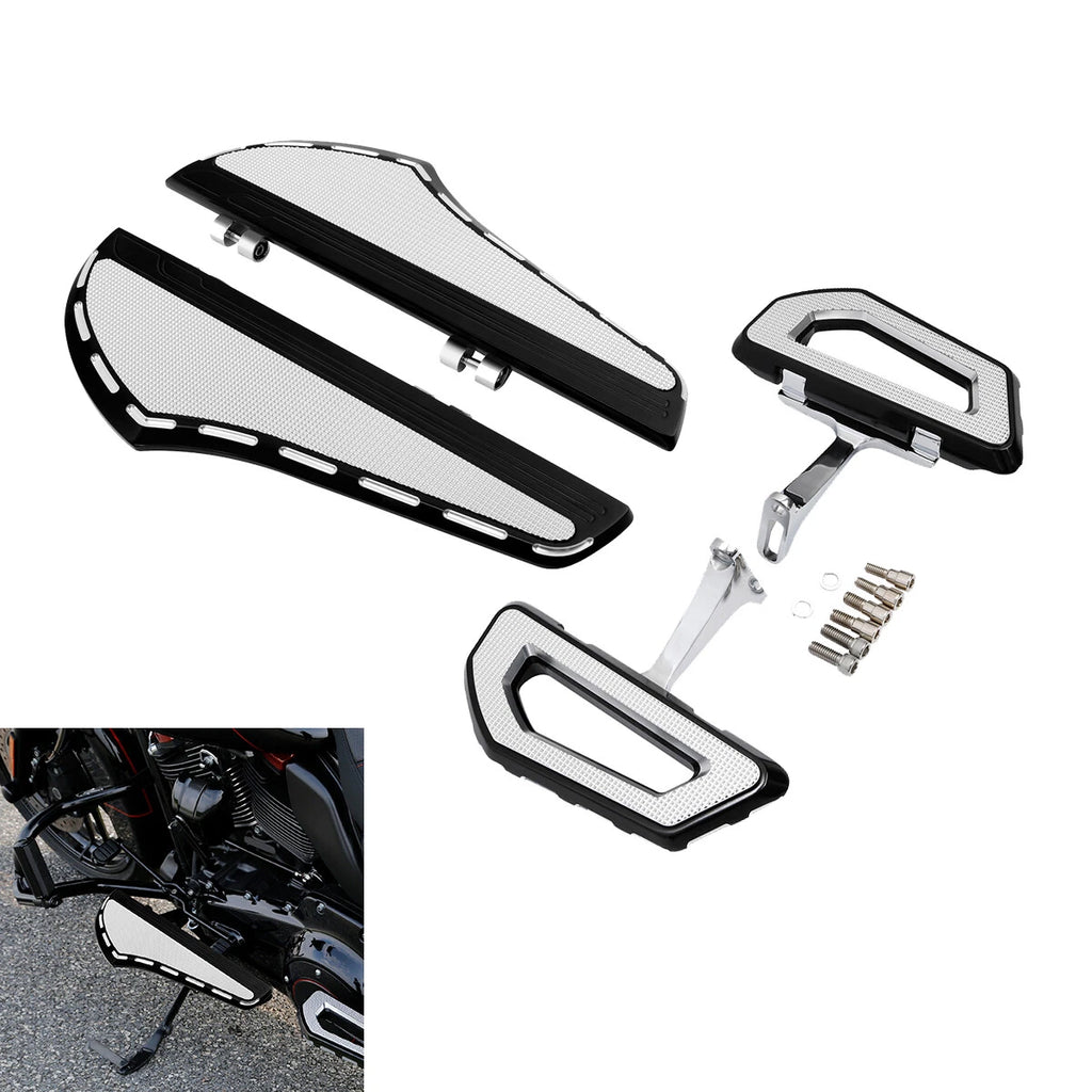 Driver Passenger Floorboard Footboard for Harley Electra Road Glide (2020–2023)