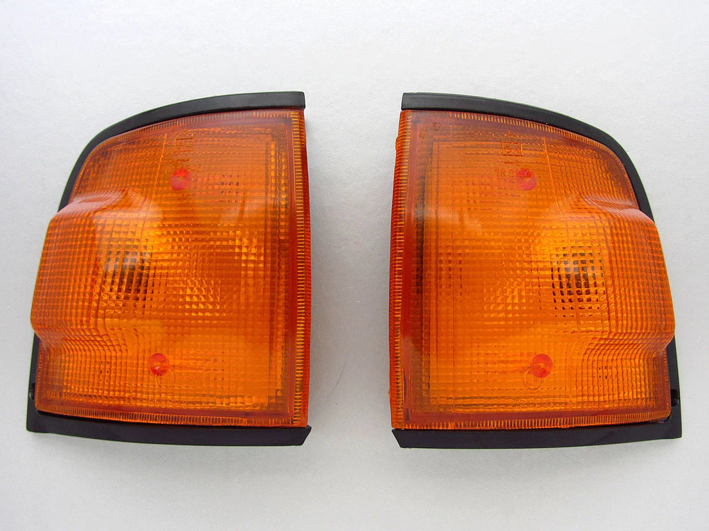 Isuzu TF TFR Holden Rodeo Corner Lights - Black Orange (1997-2003)