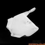 White Front Number Plate Protector Cover for Honda CRF150F CRF230F (2003-2019)