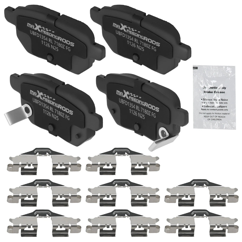 Rear Ceramic Brake Pads Kit for Toyota Corolla/Matrix (2009–2021)