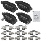 Rear Ceramic Brake Pads Kit for Toyota Corolla/Matrix (2009–2021)