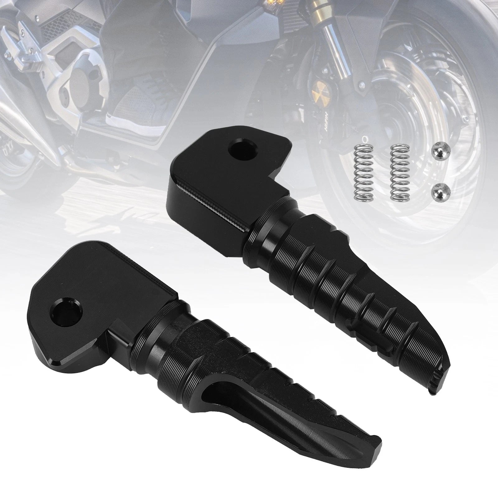 Rear Footrests Foot Pegs for Honda Forza 750 NSS 750 (2021–2022)