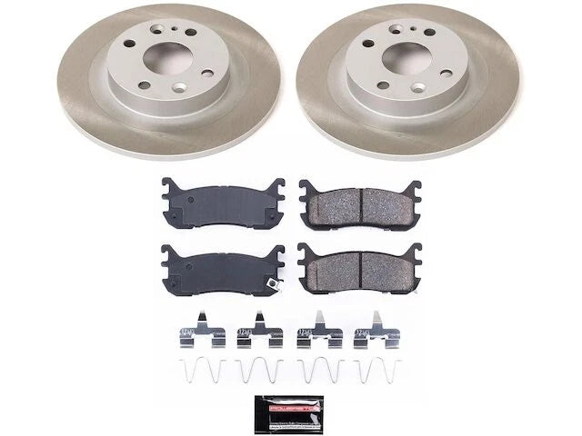 Rear Brake Pad and Rotor Kit for Mazda Protege 1995–1998 (1.8L 4 Cyl, VF845NZ)