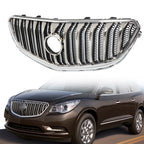 Chrome Black Front Upper Grille for Buick Enclave (2013-2017)