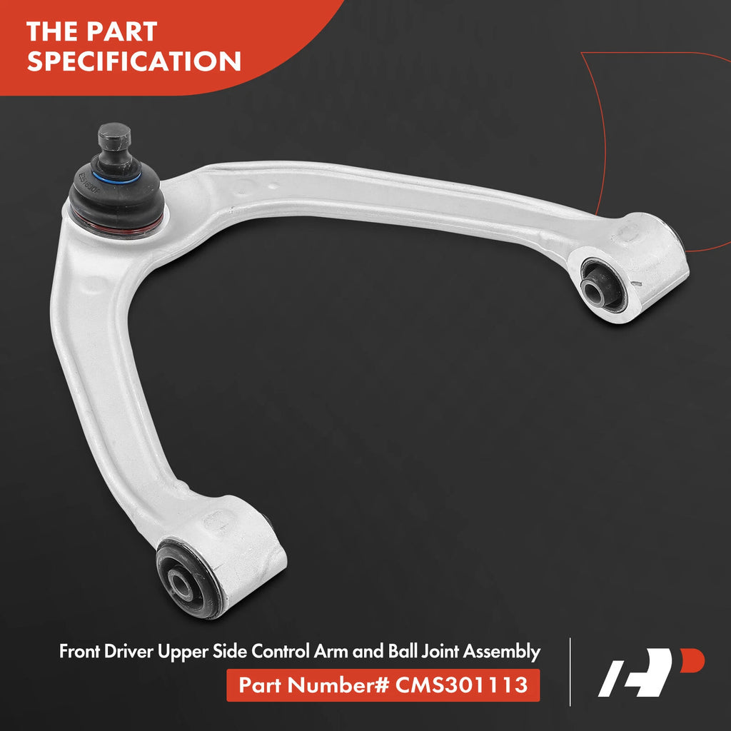 2X Front Upper Control Arm and Ball Joint for Infiniti Q50 Q60 (2014–2021)