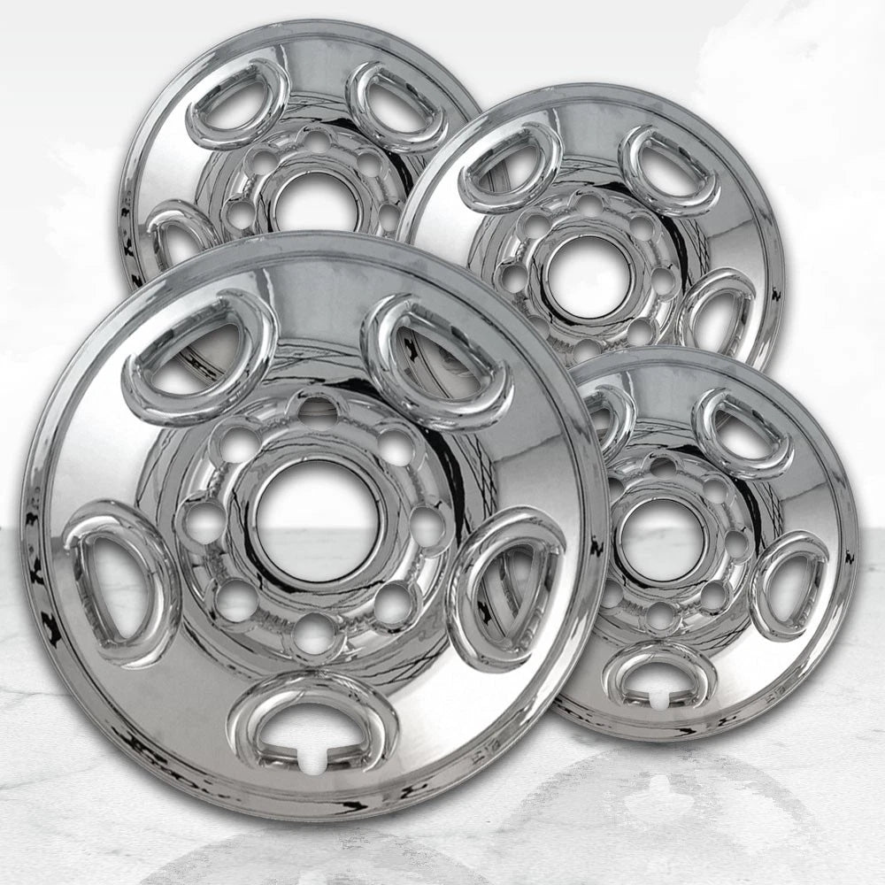 16" Chrome Wheel Skins (Set of 4) for 2001-2007 GMC Sierra 1500
