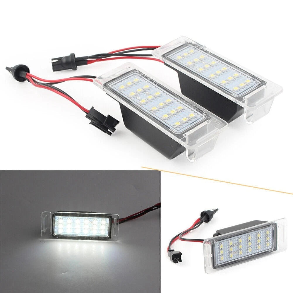2Pcs License Plate Lamps for Chevrolet Cruze Camaro (2011–2019) LED Error Free