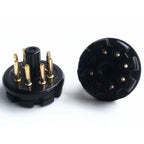 Set of 2 Bakelite Tube Sockets for KT66 KT88 6SL7 6SN7 (Standard Size)