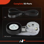2X Serpentine Belt Drive Component Kit for Chevrolet HHR (2006–2010)