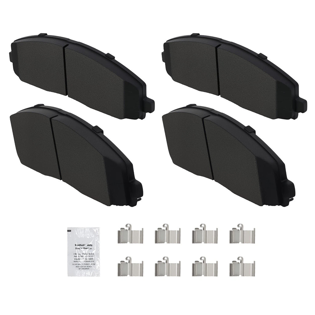 Front Disc Brake Pads Kit for Chrysler Voyager/Jeep Gladiator (2020–2025) D1589