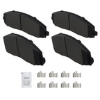 Front Disc Brake Pads Kit for Chrysler Voyager/Jeep Gladiator (2020–2025) D1589