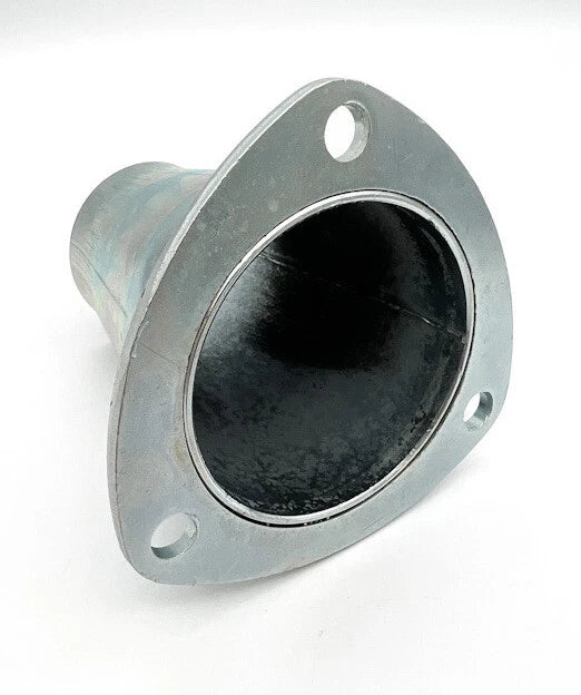 Exhaust Header Reducer 3" to 2-1/4" Steel Welded Collector for Universal Fit (Universal)