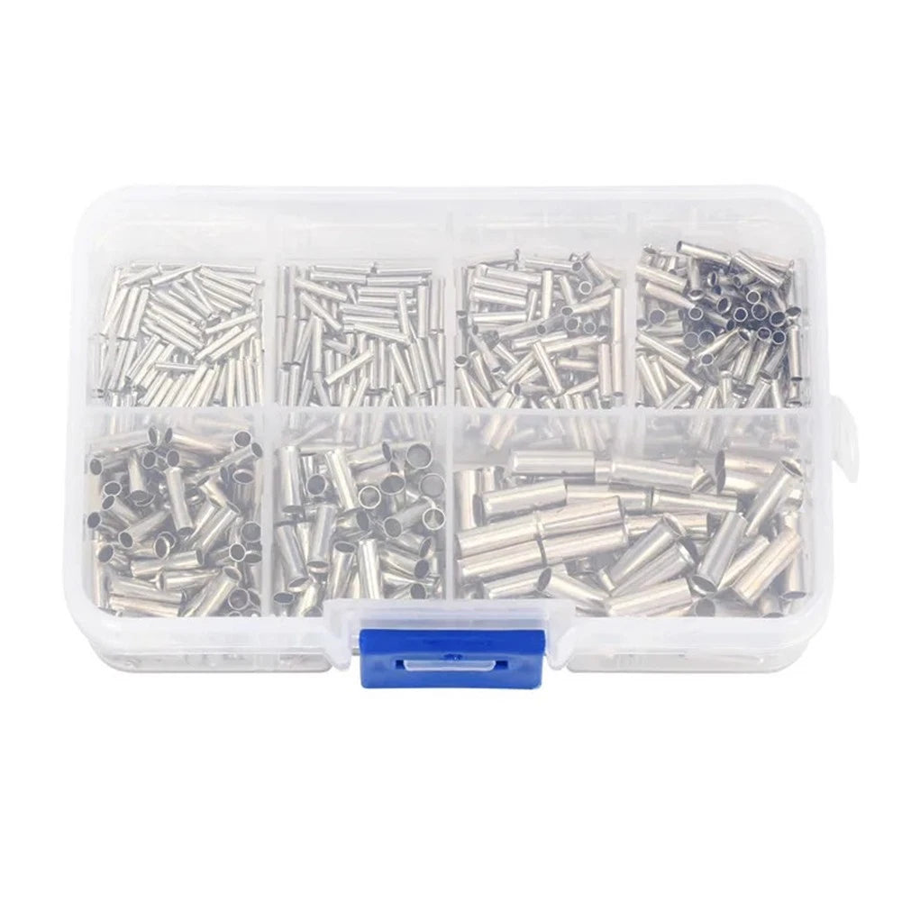 700pcs Copper Crimp Fitting Ferrules for Electrical Connections