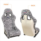 NRG FRP-303-WT-SAVAGE Racing Bucket Seat for Universal Fit (2010–2023)